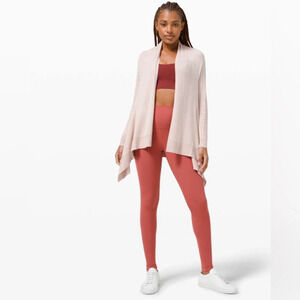 Women's Cream Open-Front Sweater